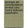 Apologia Del Commendatore Annibal Caro Contra Lodovico Castelvetro door Annibal Caro