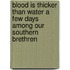 Blood Is Thicker Than Water A Few Days Among Our Southern Brethren