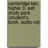 Cambridge Bec Higher 3. Self Study Pack (student's Book, Audio-cd) door Onbekend