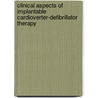 Clinical Aspects Of Implantable Cardioverter-Defibrillator Therapy by Md Fromer Martin