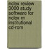 Nclex Review 3000 Study Software For Nclex-rn Institutional Cd-rom