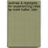 Outlines & Highlights For Experiencing Cities By Mark Hutter, Isbn