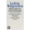 Philosophische Untersuchungen / Logische-philosophische Abhandlung door Ludwig Wittganstein