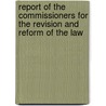 Report Of The Commissioners For The Revision And Reform Of The Law door Reform of the Law