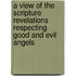 A View Of The Scripture Revelations Respecting Good And Evil Angels
