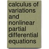 Calculus Of Variations And Nonlinear Partial Differential Equations door Luis Caffarelli
