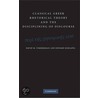 Classical Greek Rhetorical Theory and the Disciplining of Discourse door Edward Schiappa