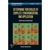 Determining Thresholds Of Complete Synchronization, And Application door Andrzej Stefanski
