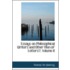 Essays On Philosophical Writers And Other Men Of Letters, Volume Ii