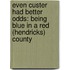 Even Custer Had Better Odds: Being Blue In A Red (Hendricks) County