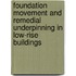 Foundation Movement And Remedial Underpinning In Low-Rise Buildings
