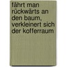 Fährt man rückwärts an den Baum, verkleinert sich der Kofferraum door Andreas Kesler