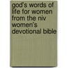 God's Words Of Life For Women From The Niv Women's Devotional Bible door Running Press