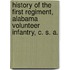 History Of The First Regiment, Alabama Volunteer Infantry, C. S. A.