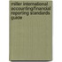 Miller International Accounting/Financial Reporting Standards Guide