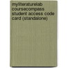 Myliteraturelab Coursecompass Student Access Code Card (Standalone) by Neal Longman