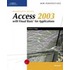 New Perspectives On Microsoft Office Access 2003 With Vba, Advanced