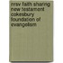 Nrsv Faith Sharing New Testament Cokesbury Foundation Of Evangelism