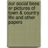 Our Social Bees Or Pictures Of Town & Country Life And Other Papers
