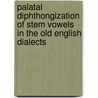 Palatal Diphthongization Of Stem Vowels In The Old English Dialects by Clarence Griffin Child