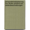 Personaleinsatzplanung von Ärzten anhand von Stellenbeschreibungen door Martin Fürnkranz