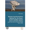 Remote Synchronization Method For The Quasi-Zenith Satellite System door Fabrizio Tappero