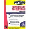 Schaum's Outline Of Theory And Problems Of Principles Of Accounting by Joel J. Lerner
