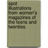 Spot Illustrations From Women's Magazines Of The Teens And Twenties