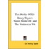 The Works Of Sir Henry Taylor: Notes From Life And The Statesman V4