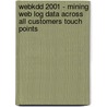 Webkdd 2001 - Mining Web Log Data Across All Customers Touch Points door Ron Kohavi