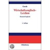 Wirtschaftsenglisch-Lexikon Englisch - Deutsch / Deutsch - Englisch door Gerd W. Goede