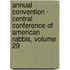 Annual Convention - Central Conference Of American Rabbis, Volume 29