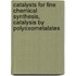 Catalysts for Fine Chemical Synthesis, Catalysis by Polyoxometalates