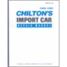 Chilton's Import Auto Car Repair Manual, 1988-92 - Perennial Edition door The Nichols/Chilton