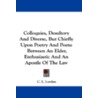 Colloquies, Desultory and Diverse, But Chiefly Upon Poetry and Poets by C.L. Lordan