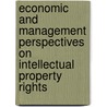Economic and Management Perspectives on Intellectual Property Rights door Onbekend