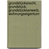 Grundstücksrecht, Grundstück, Grundstückserwerb, Wohnungseigentum door Stefanie Tillmann