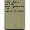 It-sicherheit In Vertikalen F&e-kooperationen Der Automobilindustrie door Marcus Heitmann