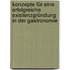 Konzepte für eine erfolgreiche Existenzgründung in der Gastronomie