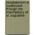Neoplatonism In Ruysbroeck Through The Intermediary Of St. Augustine