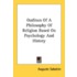 Outlines of a Philosophy of Religion Based on Psychology and History