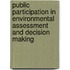 Public Participation In Environmental Assessment And Decision Making