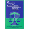 Rights and Responsibilities of Participants in Networked Communities door Subcommittee National Research Council