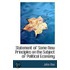 Statement Of Some New Principles On The Subject Of Political Economy