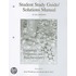 Student Study Guide/Solutions Manual General, Organic & Biochemistry