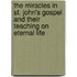 The Miracles In St. John's Gospel And Their Teaching On Eternal Life