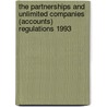 The Partnerships And Unlimited Companies (Accounts) Regulations 1993 door Office Stationery