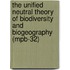 The Unified Neutral Theory of Biodiversity and Biogeography (Mpb-32)