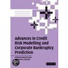 Advances In Credit Risk Modelling And Corporate Bankruptcy Prediction door David A. Hensher