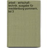 Arbeit - Wirtschaft - Technik. Ausgabe für Mecklenburg-Pommern, Bd 3 door Ingo Langhans